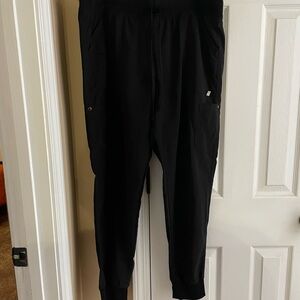Women’s Black Jogger Scrub Pants